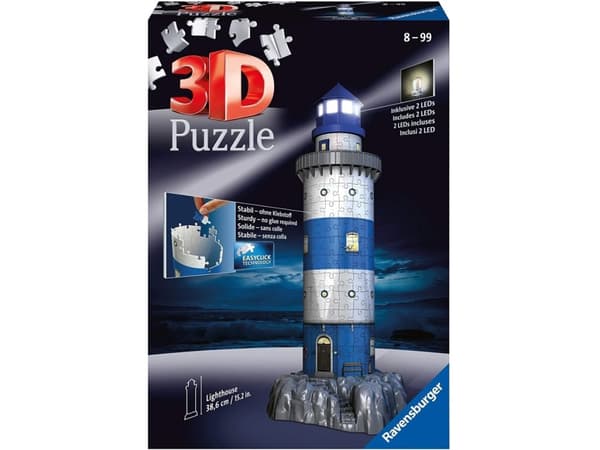 Ravensburger RAV 3D Puzzle Utensilo Super Mario| 11255, 54 kpl, 6 vuosi/vuosia
