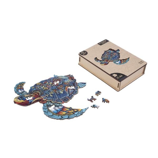 Puzzle A4 Turtle - 128 pieces