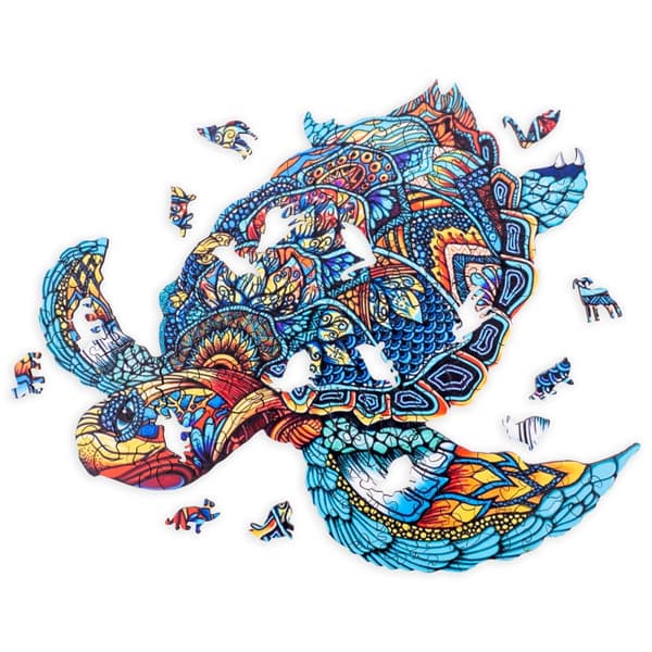 Puzzle A4 Turtle - 128 pieces