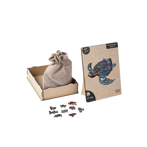 Puzzle A4 Turtle - 128 pieces