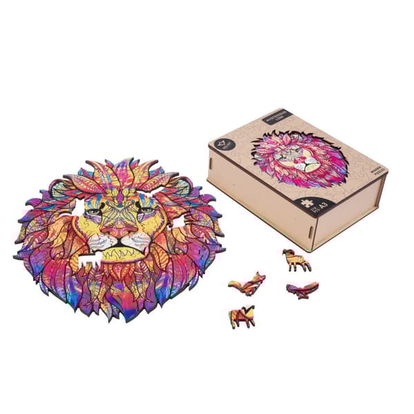 Puzzle A3 Lejon - 218 bitar