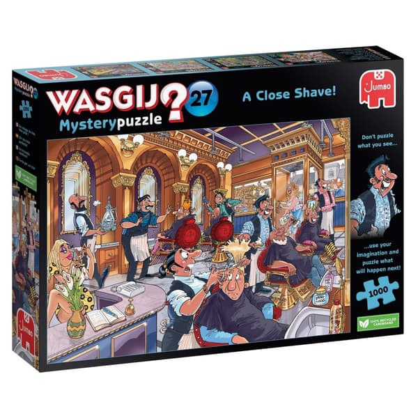 Wasgij? Mystery #27 - A Close Shave! 1000 Brikker