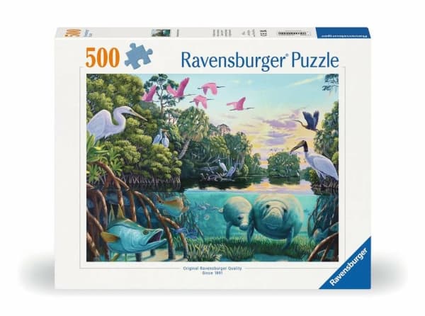 Ravensburger 12000044, 500 stykker, Flora og fauna, 12 år