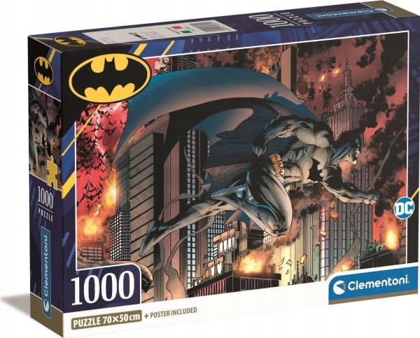 Clementoni DC Comics, 1000 pc(s), Comics, 18 yr(s)