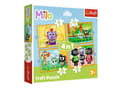 Miniatyrbilde 1 av 2: Trefl PUZZLE 4in1 Møt Milo og vennene hans 34654