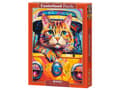 Miniatyrbilde 1 av 2: Castor Puzzle 1000 elementów Cat Bus Travel