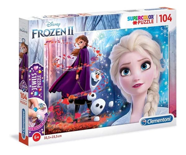 Pussel med Juveler 104 bitar - Frost II