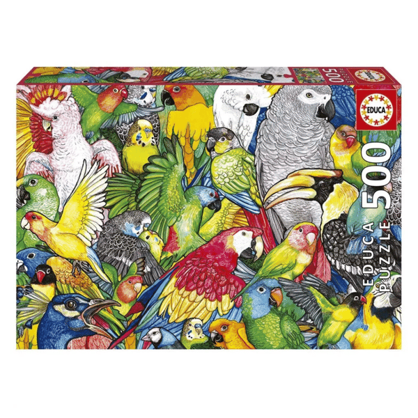 Educa Parrots 500 brikker