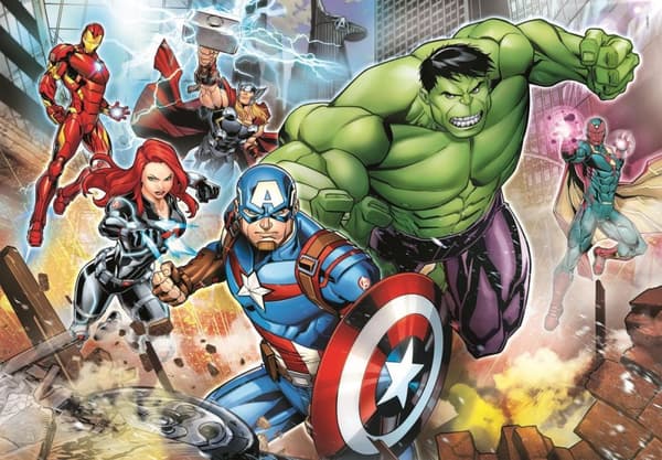Clementoni 180 brikker Puslespil Børn Avengers