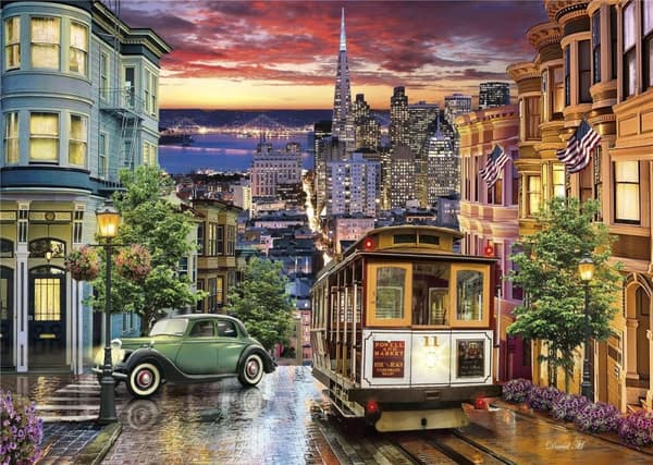 Clementoni 3000 kpl High Quality Collection San Francisco
