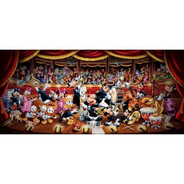 Clementoni 13200 brikker høykvalitets samling Disney Orchestra
