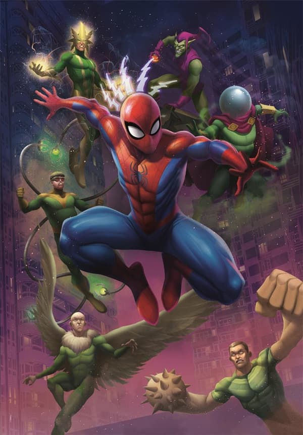 Clementoni 1000 stk CB Collection Spiderman af høj kvalitet