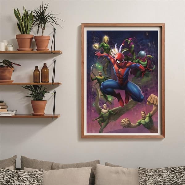Clementoni 1000 stk CB Collection Spiderman af høj kvalitet