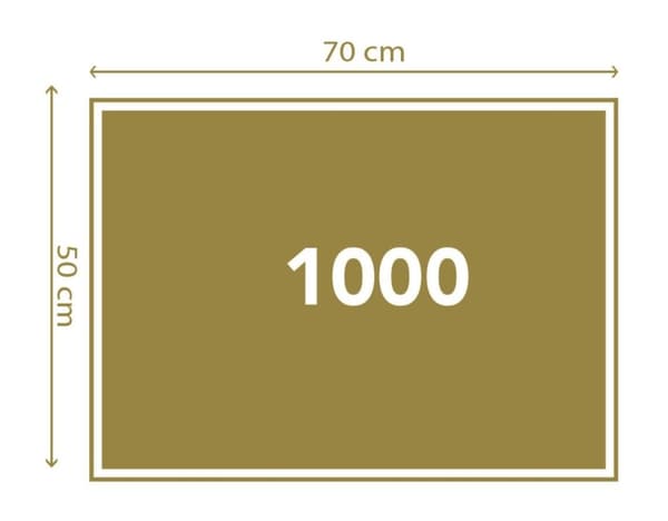 Clementoni 1000 stk CB Collection Blomster i Paris af høj kvalitet
