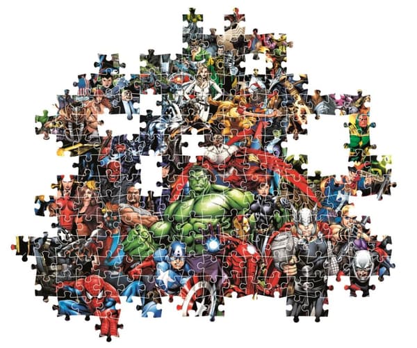 Clementoni 1000 bitar CB Impossible Pussel Marvel Avengers