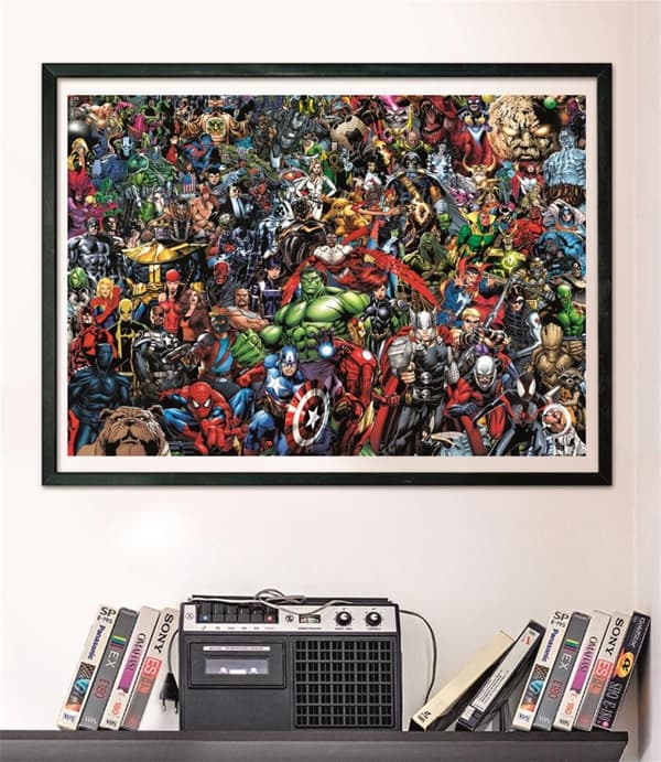 Clementoni 1000 bitar CB Impossible Pussel Marvel Avengers
