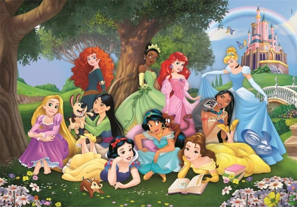 Clementoni 104 biter puslespill Barn Disney Princess