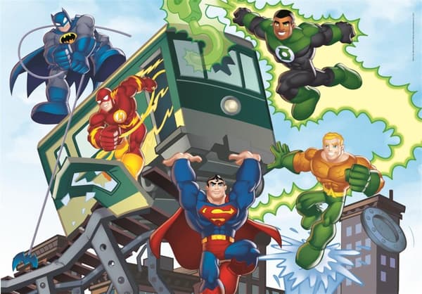 Clementoni 60 brikker Puslespil Børn DC Comics