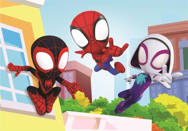 Clementoni 2x20 brikker Puslespil Spidey og hans fantastiske venner