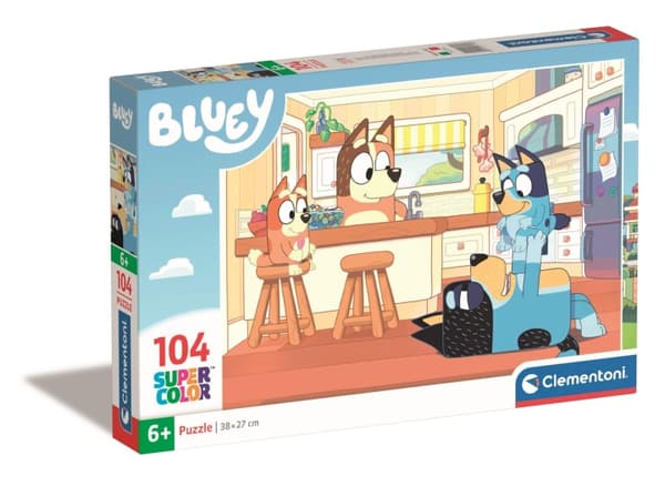 Clementoni 104 stk Puslespil Bluey