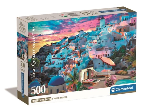 Clementoni 500 stk CB-kolleksjon av høy kvalitet Hellas View