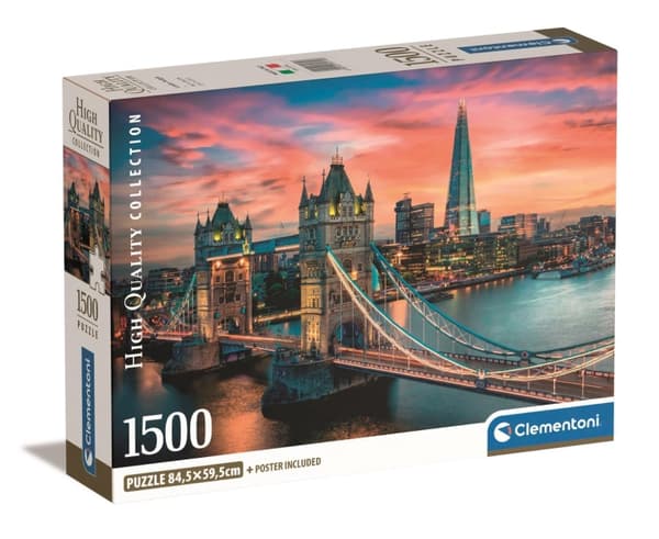 Clementoni 1500 stk CB High Quality Collection London Twilight