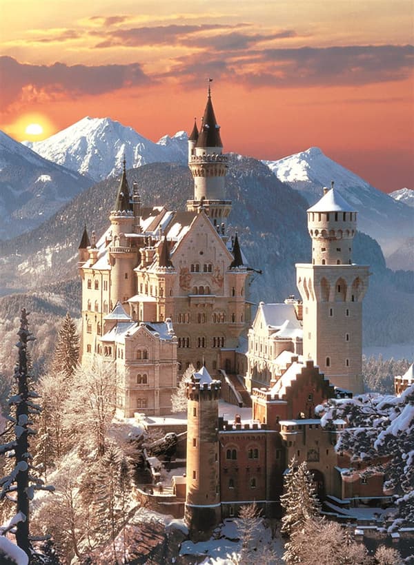 Clementoni 1500 kpl CB High Quality Collection Neuschwanstein