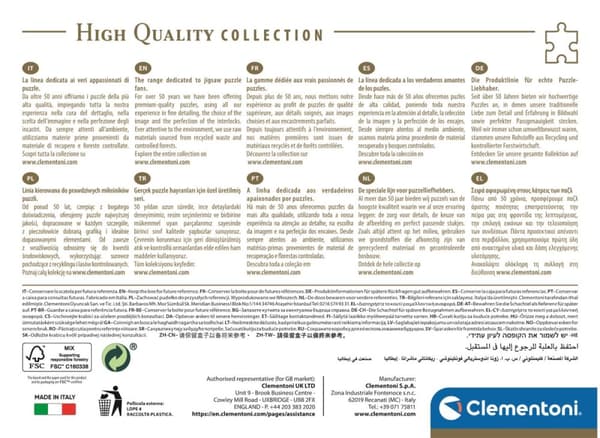 Clementoni 1500 kpl CB High Quality Collection East River iltahämärässä
