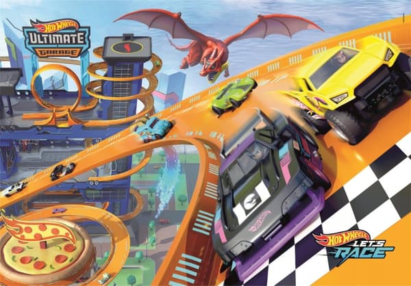 Clementoni 104 st Pussel Barn Hotwheels