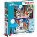 Miniatyrbild 1 av 3: Pussel 2x20 bitar - Animal Friends