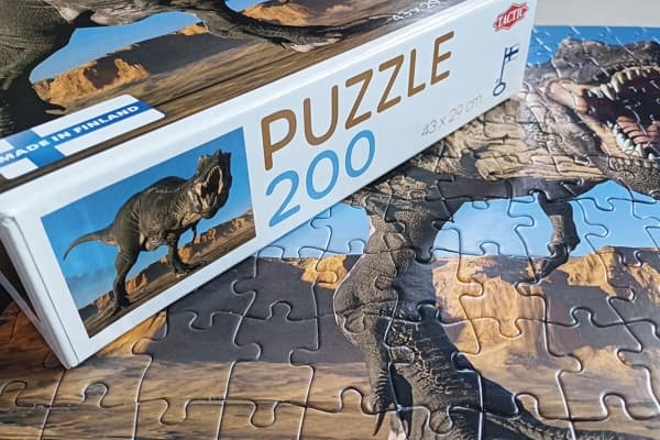 Tactic Puzzle Lovers Tyrannosaurus 200 stk puslespill