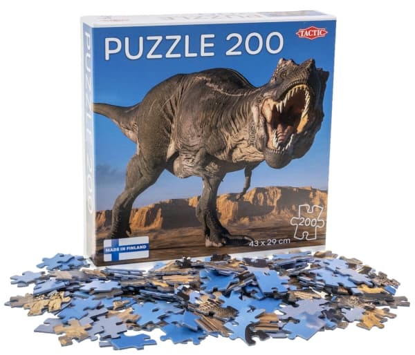 Tactic Puzzle Lovers Tyrannosaurus 200 stk puslespill