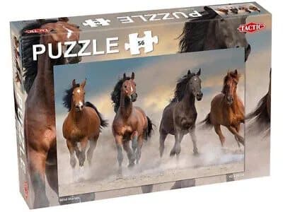 Tactic Puzzle Lovers Wild Horses 56 pcs puzzle