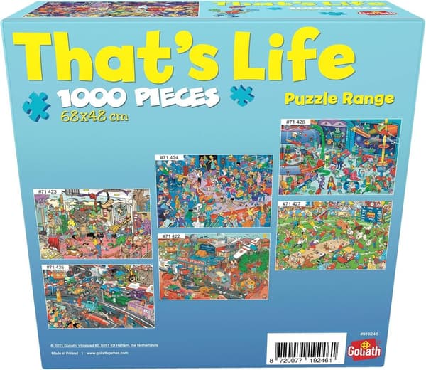 1000-bitar Pussel That's Life Circus GOLIATH