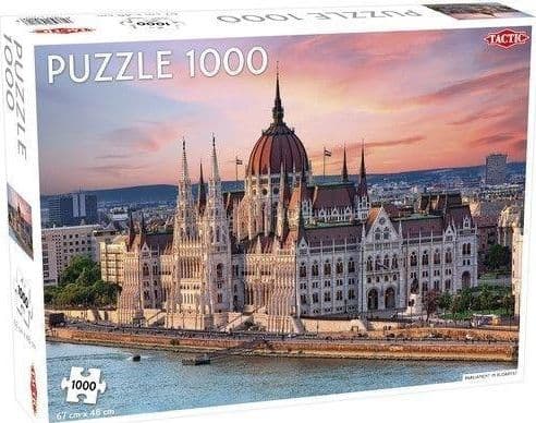 Tactic Puzzle Lovers Parliament in Budapest 1000 pcs puzzle