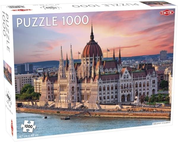 Tactic Puzzle Lovers Parliament in Budapest 1000 pcs puzzle
