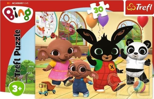 Trefl PUZZLE 30 Det er gøy med Bing 18304