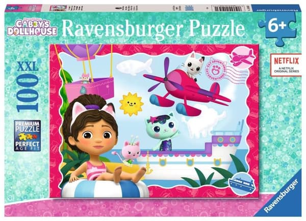 Ravensburger Puzzle Gabbyn nukkekoti 100p