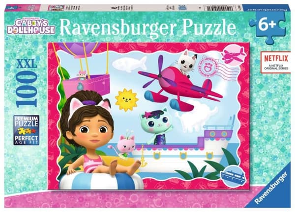 Ravensburger Puslespill Gabbys dukkehus 100p