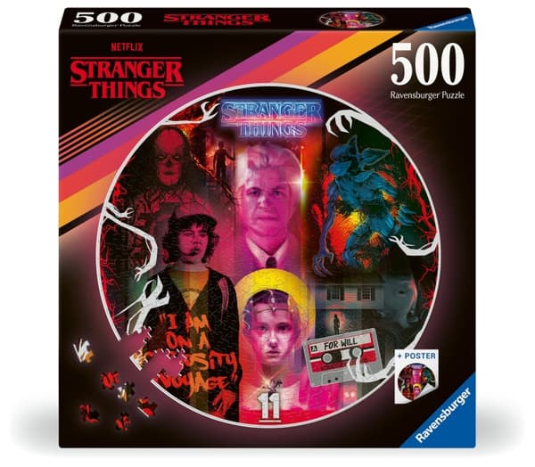 Ravensburger Puslespil Circle Of Colors Stranger Things 500p (12001227)