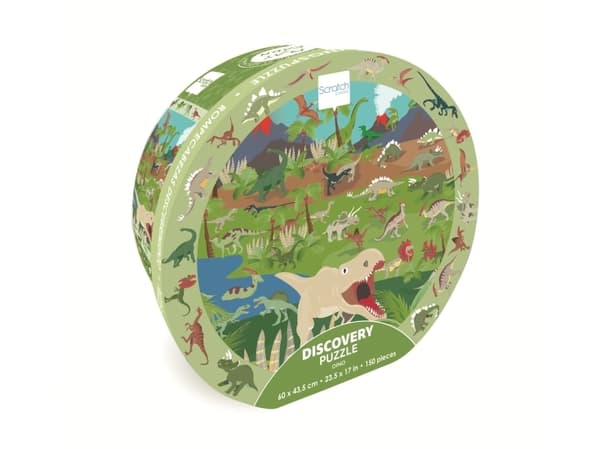 Opdagelsespuslespil - dinosaurusser