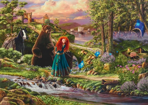 Pussel Disney Brave Merida 1000 bitar, Schmidt