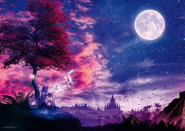 Puslespill A fairy tale view 1000 brikker, Schmidt