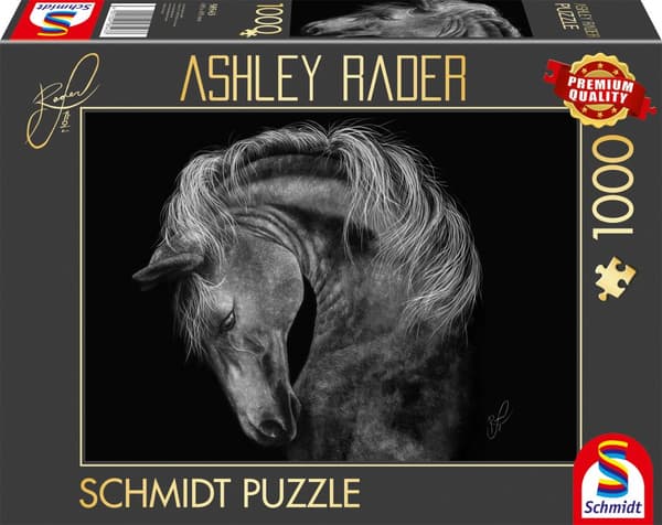 Pussel Power Horse The epitome of strength 1000 bitar, Schmidt