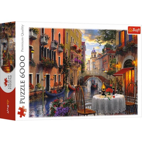 Trefl Pussel 6000 – Romantisk Supper pussel, 6000 bitar
