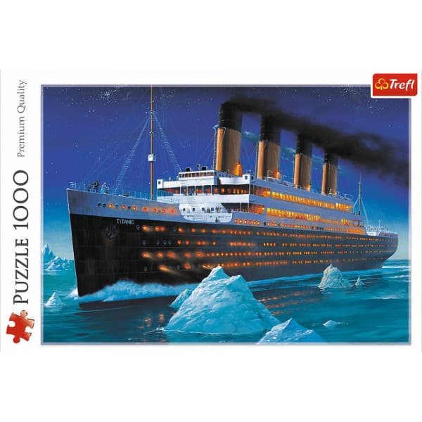 Trefl Puzzle 1000 – Titanic palapeli, 1000 palaa
