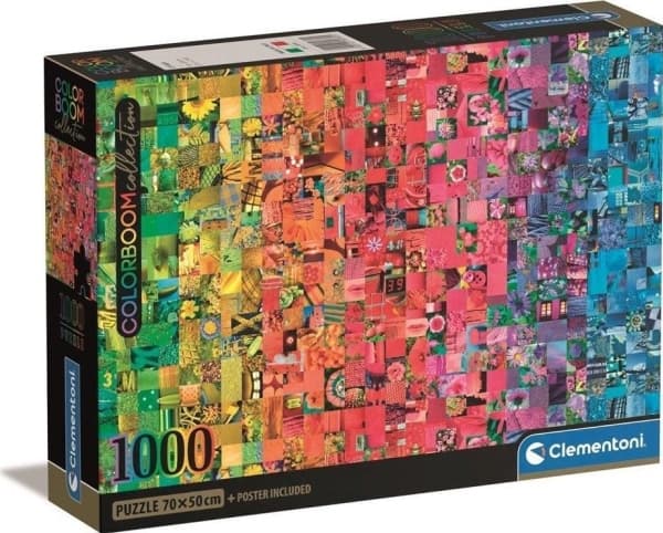 Clementoni Collage, 1000 styck, TV/film, 10 År