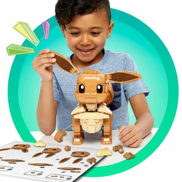 Konstruktionsspil Pokémon Pokemon Eevee Giant Multifarvet