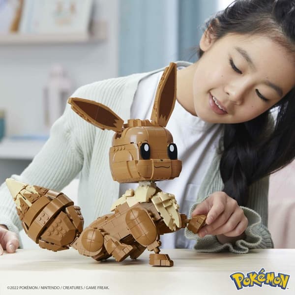 Konstruktionsspil Pokémon Pokemon Eevee Giant Multifarvet