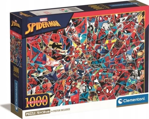Clementoni Impossible Spider-Man, 1000 stykker, Komikk, 18 år